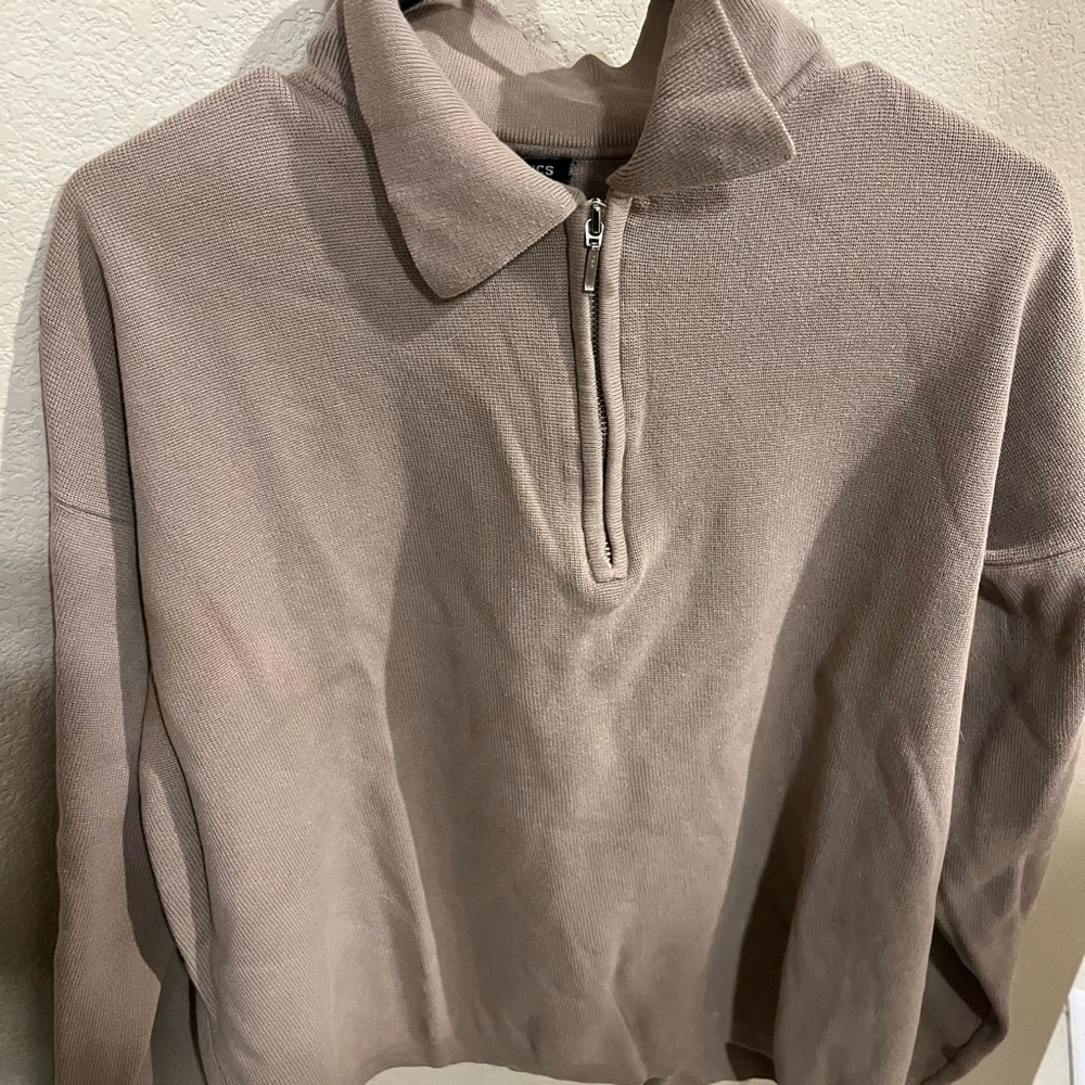 Men’s NY BASIC EDITIONS Gray Crewneck Sweater Medium
